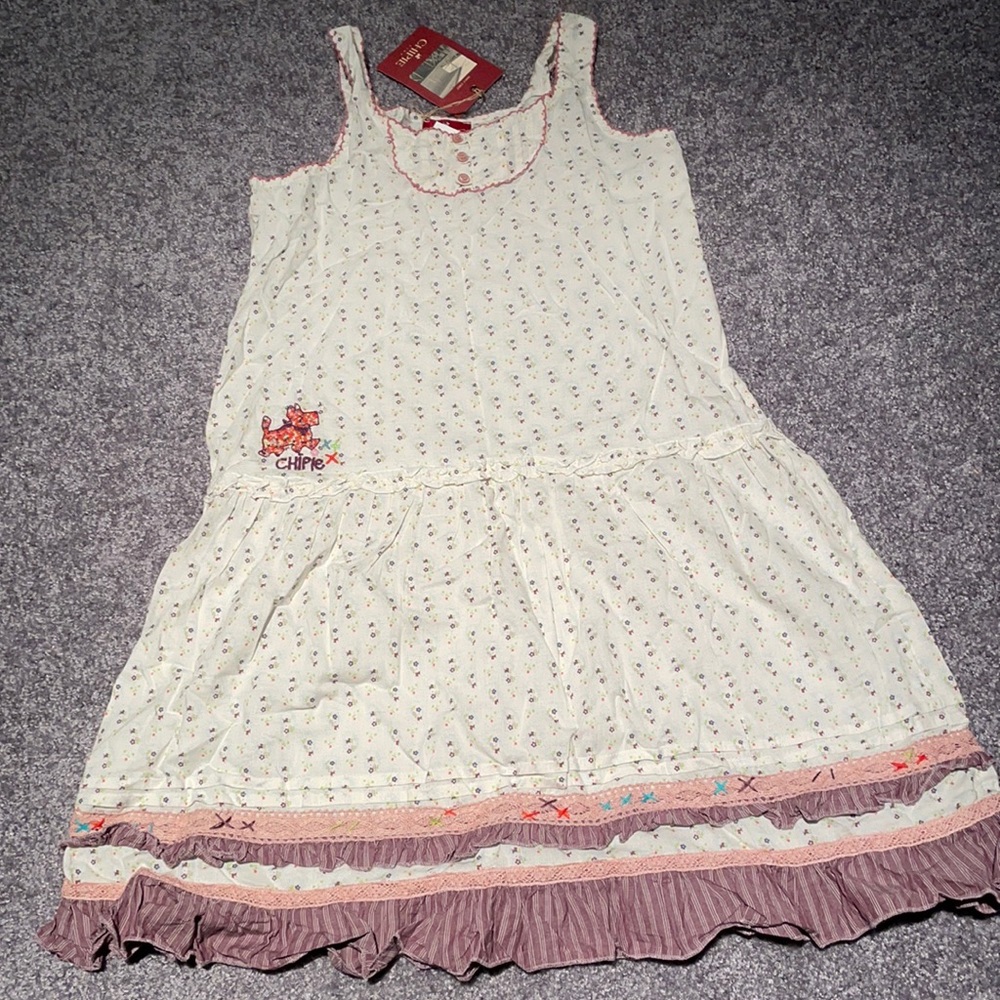 NWT Chipie Girls Summer Cotton Dress